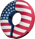 BENCMATE Inflatable Dog Cone Collar Alternative (Large, Flag)