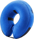 BENCMATE Inflatable Dog Cone Collar (Standard Blue)